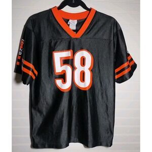 Cincinnati Bengals Rey Maualuga NFL Jersey #58 Team Apparel Youth XL 18-20